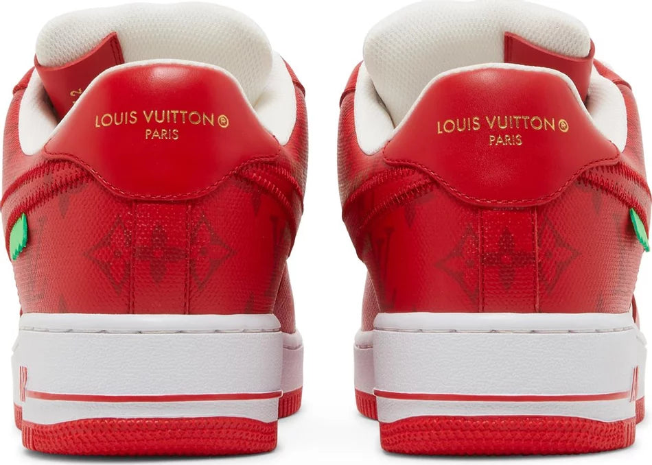 AIR FORCE 1 Low x Louis Vuitton White Comet Red