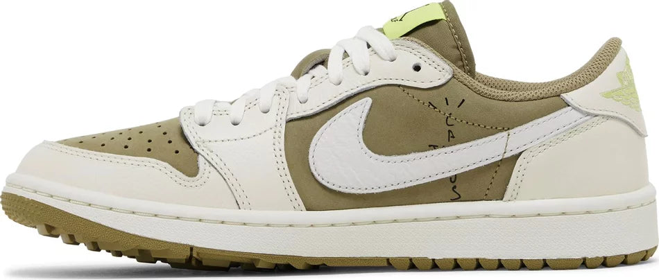 Air Jordan 1 Low Golf x Travis Scott Neutral Olive