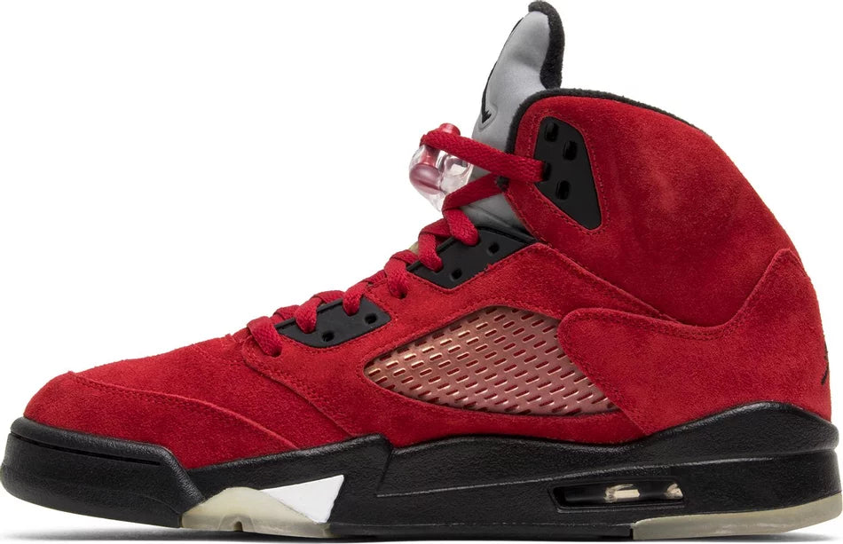 Air Jordan 5 Retro Raging Bull Red Suede