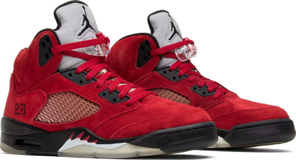 Air Jordan 5 Retro Raging Bull Red Suede