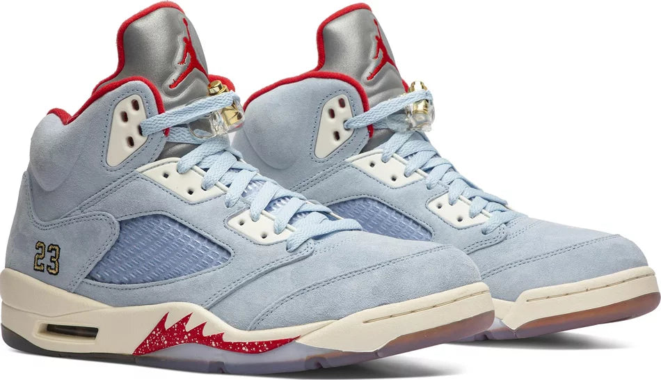 Air Jordan 5 Retro x Trophy Room Ice Blue