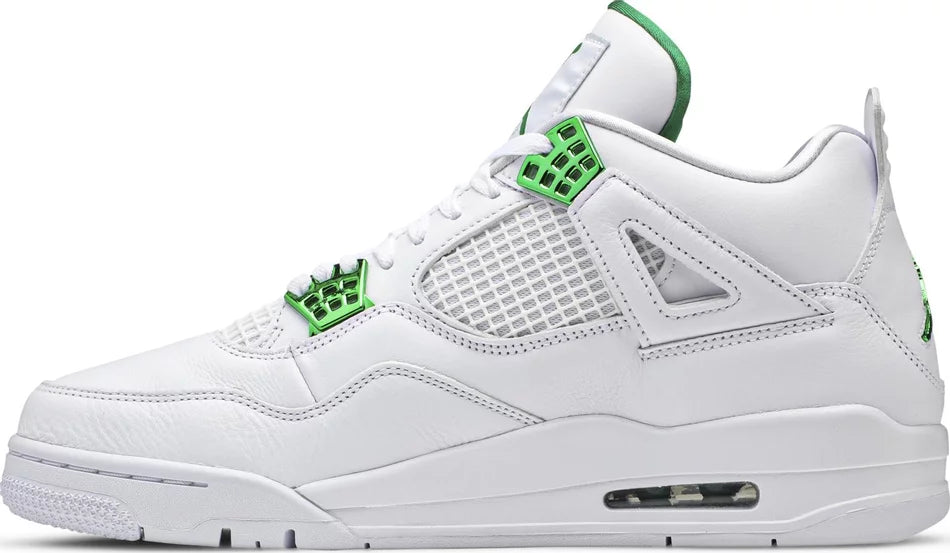 Air Jordan 4 Retro Metallic Green