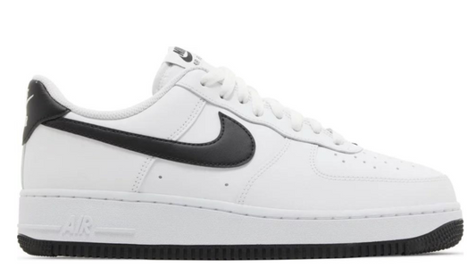 Air Force 1 White Black Outsole