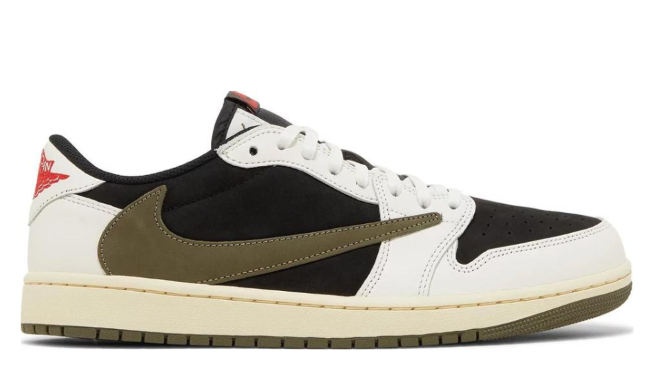 Air Jordan 1 Retro Low OG SP x Travis Scott Olive