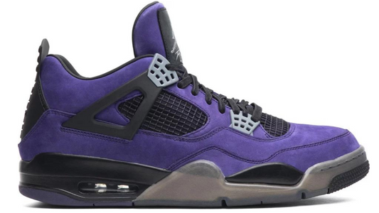 Air Jordan 4 Retro x Travis Scott Purple Suede