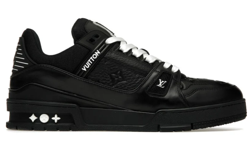 Louis Vuitton Trainer Black Embossed Monogram