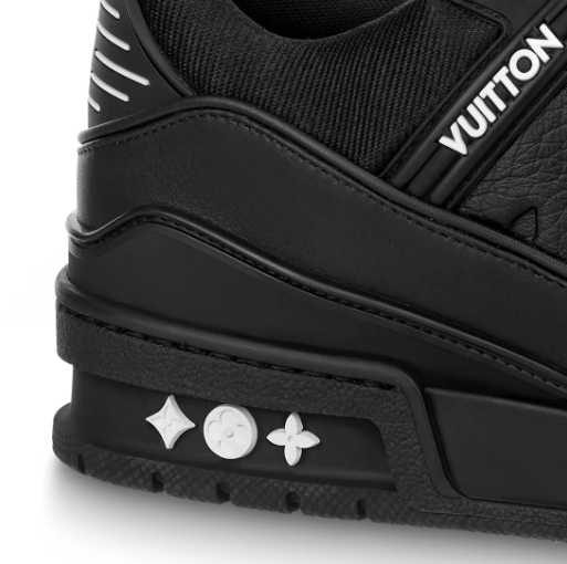 Louis Vuitton Trainer Black Embossed Monogram