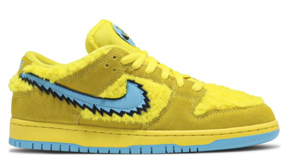 Dunk Low SB x Grateful Dead Yellow Bear