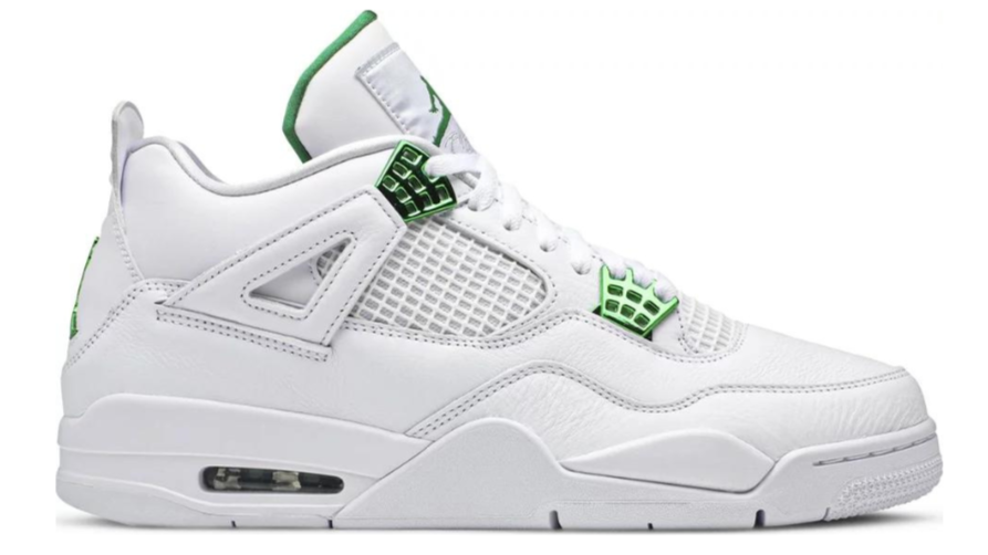 Air Jordan 4 Retro Metallic Green