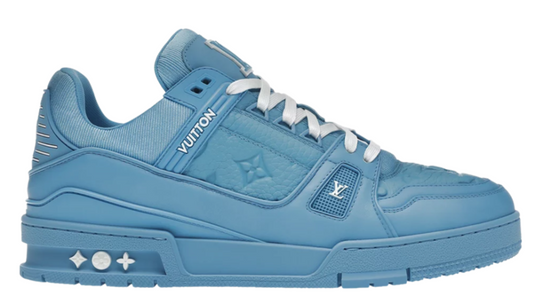 Louis Vuitton Trainer Embossed Monogram Blue