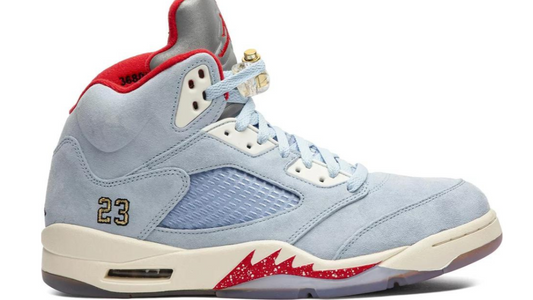 Air Jordan 5 Retro x Trophy Room Ice Blue