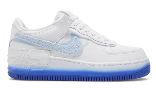 AIR FORCE 1 Shadow Chenille Swoosh-Blue Tint