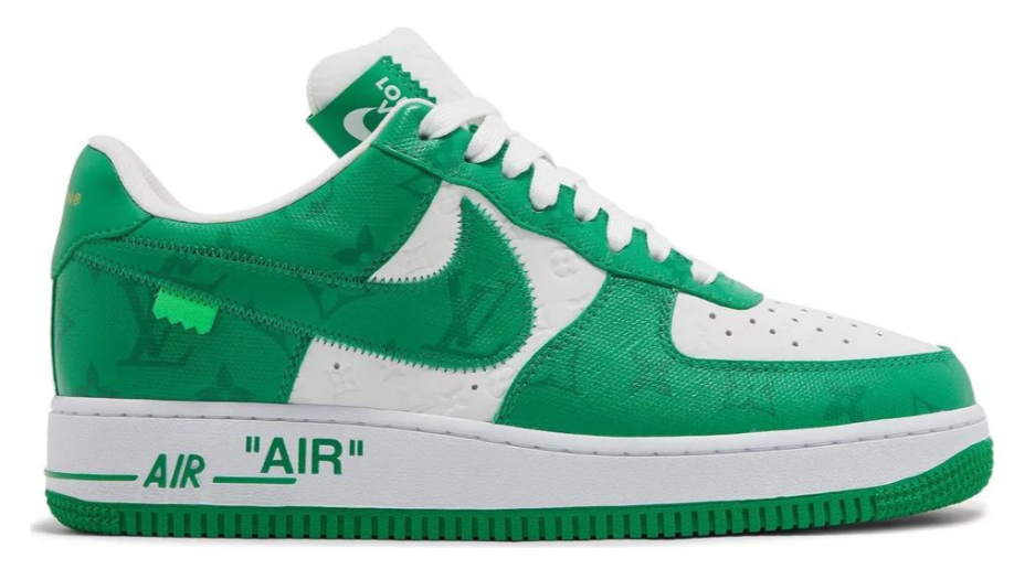 AIR FORCE 1 Low x Louis Vuitton White Gym Green