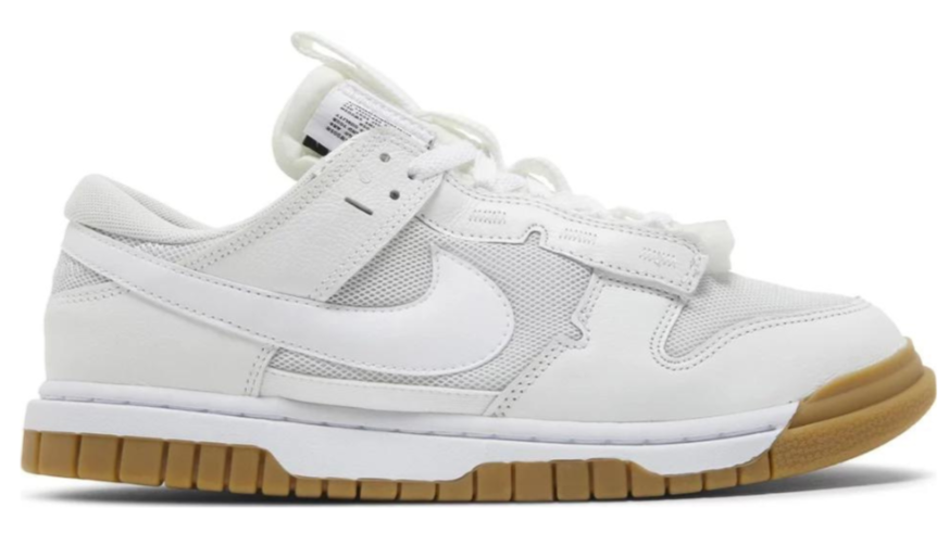 Air Dunk Jumbo White Gum