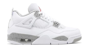 Air Jordan 4 Retro White Oreo